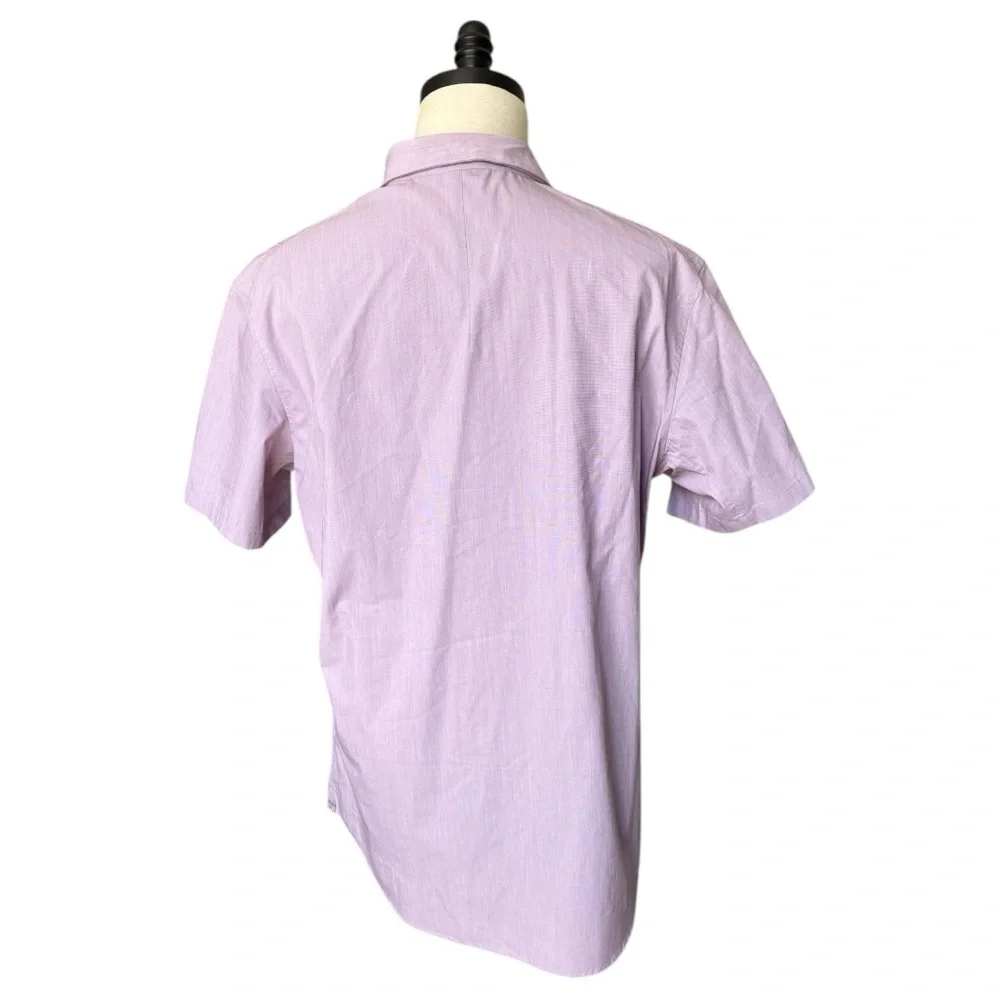 Lululemon Down To The Wire SS Heathered Vintage Plum soft/stretch shirt  | XL - Picture 7 of 16